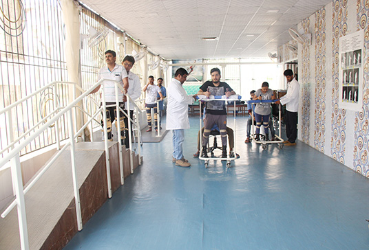 Spinal Cord Injury Walking Track